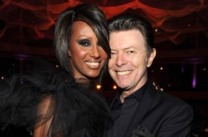 Iman homenageia David Bowie no 10º aniversário de sua morte