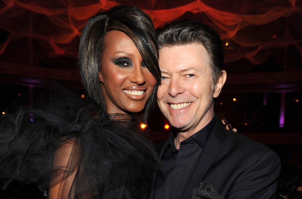 Iman homenageia David Bowie no 10º aniversário de sua morte